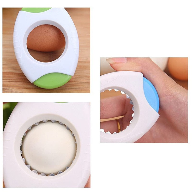 Yellow Egg Shell Opener Egg Topper Cutter Egg Cracker Separator