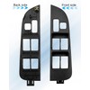 ULZOZN Driver Side Window Switch Bezel Trim Fit for Toyota