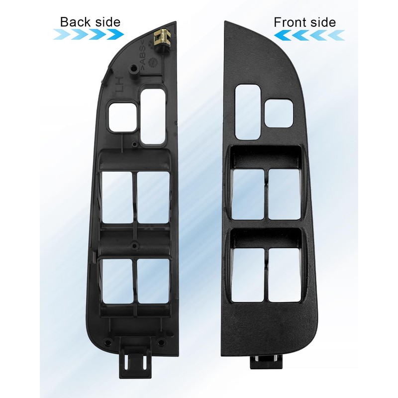ULZOZN Driver Side Window Switch Bezel Trim Fit for Toyota