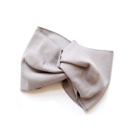 VINGTAINE HB-111-GY- Simple, Wide, Cross Hair Band, Solid, Wide, Turban Hair Accessories,