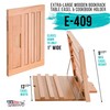 U.S. Art Supply Large Wooden Table Easel - Adjustable Incline,