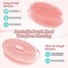 GEENOA Silicone Back & Body & Face Scrubber Set 3PCS,