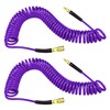 YOTOO Polyurethane Recoil Air Hose 1/4" Inner Diameter by 25'