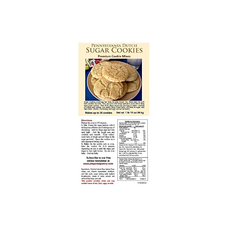 The Prepared Pantry Pennsylvania Dutch Sugar Cookie Mix (31 oz)