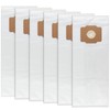 6 Pack Central Vacuum Bags Replacement for Beam, Electrolux, Eureka,