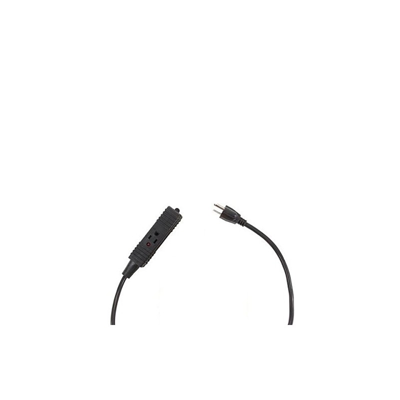 30ft Retractable Metal Cord Reel w/3 Outlets - 10amp