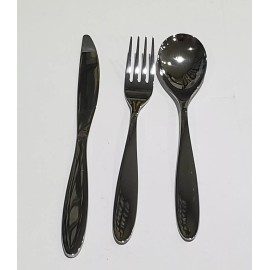12 Piece Cutlery Alessi for Delta Airlines set  Of 4 forks, 4 spoons, & 4 knives