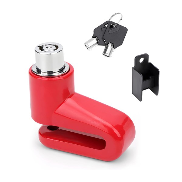 JNNJ Steel Motorcycle Chain Anti Theft Device and 110dB Alarmed