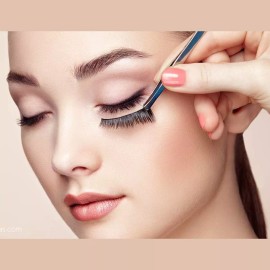 By Apple Pegamento Pestañas Sin Latex  Brocha Ultra Delgada