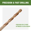 HLOFIZI Brocas largas de cobalto de 7/32 x 6 pulgadas