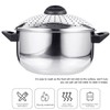 MAGICLULU Stainless Steel Noodle Pot with Lid Lightweight Cooking Pot