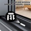 20 Pcs Window Drainage Covers, Windows Vent Cover, ABS Plastic