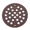 TRUSTMI 4 Inch Screw-in Shower Drain Cover Replacement Floor Grate