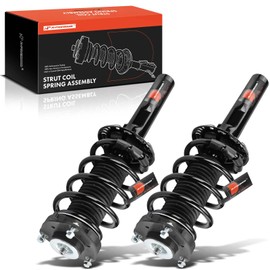 A-Premium Front Pair (2) Complete Strut & Coil Spring Assembly Compatible with Volkswagen Passat 2012-2015 2.0L 3.6L, Passat 2016-2017 3.6L, Passat 2018-2019 2.0L 3.6L, Driver and Passenger Side