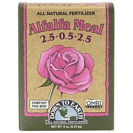 Down to Earth Organic Alfalfa Meal Fertilizer Mix 2.5-0.5-2.5, 0.5 lb