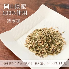 Domestic Okayama Prefecture Matsuba Tea Made in Japan 100% 1.8 oz (50 g) Additive-Free Matsuba Tea Red Pine Health Tea Decaffeinated Kawamotoya Tea (1 Bag)