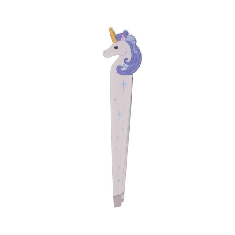 Unicorn Rainbow Design Metal Tweezers Eyebrow Plucking Eyebrows Facial hair