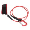 Freediving Lanyard Leash Diving Safety Rope Cable with Wristband Carabiner