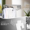 XL-31.5" Wall Mounted Clothes Drying Rack, 130 LBS Large Capacity