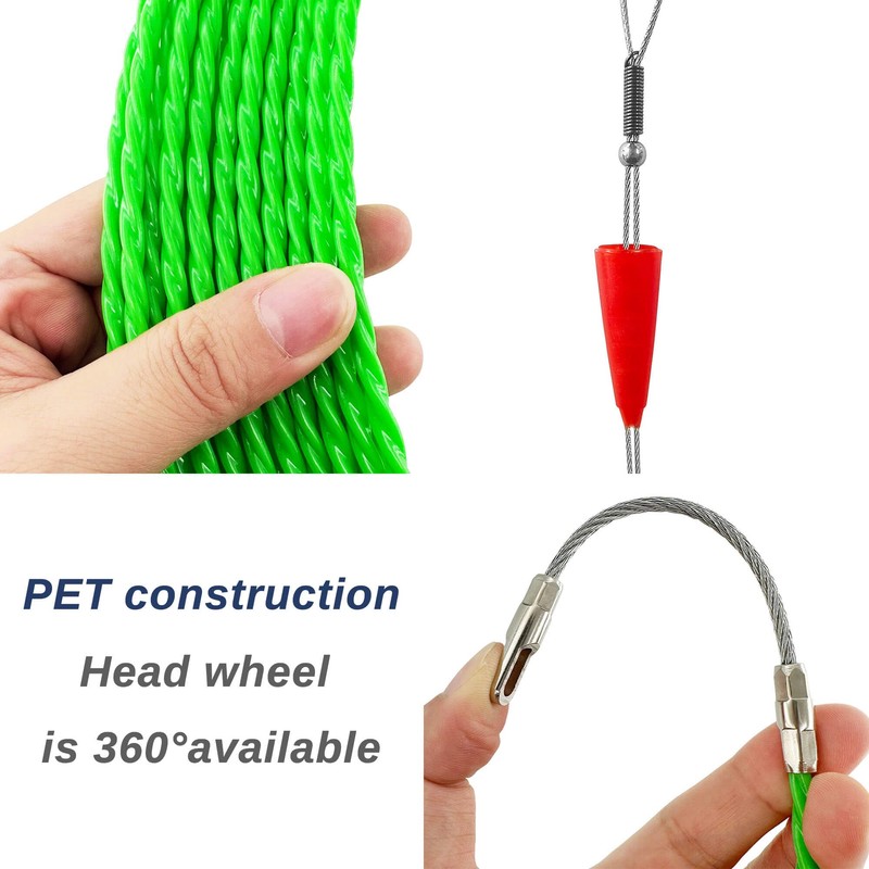 Retractable Spring 20 m, Diameter 4.5 mm - Cable Retraction