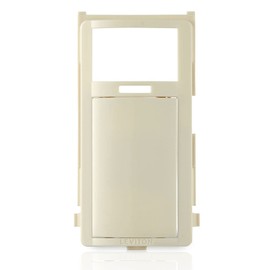 Leviton Sensor Switch and Decora Humidity Sensor Switch Faceplate, Motion, DOSKT-T, Light Almond
