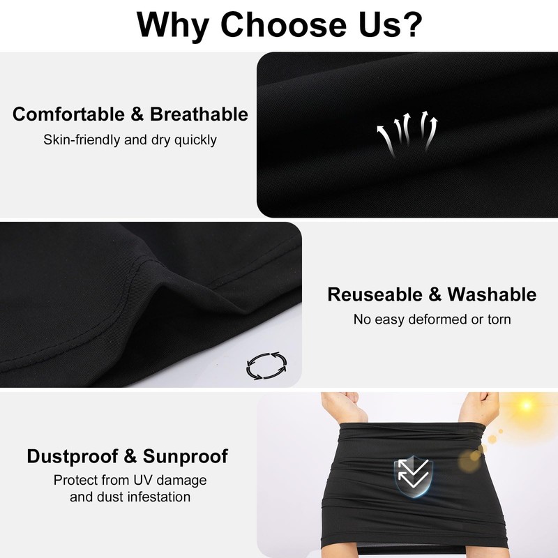 2 Pcs Face Coverings Bandana Set, Multifunctional Headwear Outdoor Sports