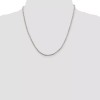 GlittersandGold Sterling Silver 2.25mm Twisted Box Chain Necklace