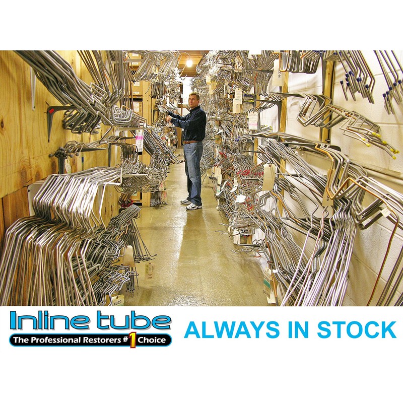 Inline Tube Compatible with Rear Backing Plate RT/RT Pair