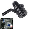 10AN Breather Fitting Adapter Black Aluminium Alloy Lightweight for Oil