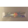 Laser Limited Edition Laser Cut Decal Sticker - Reflective/Mul