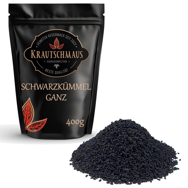 Krautschmaus Black Cumin Seeds, 400 g, Black Cumin Seeds, Black