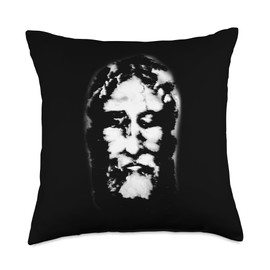 Shroud Of Turin Face of Jesus Christ Catholic Throw Pillow