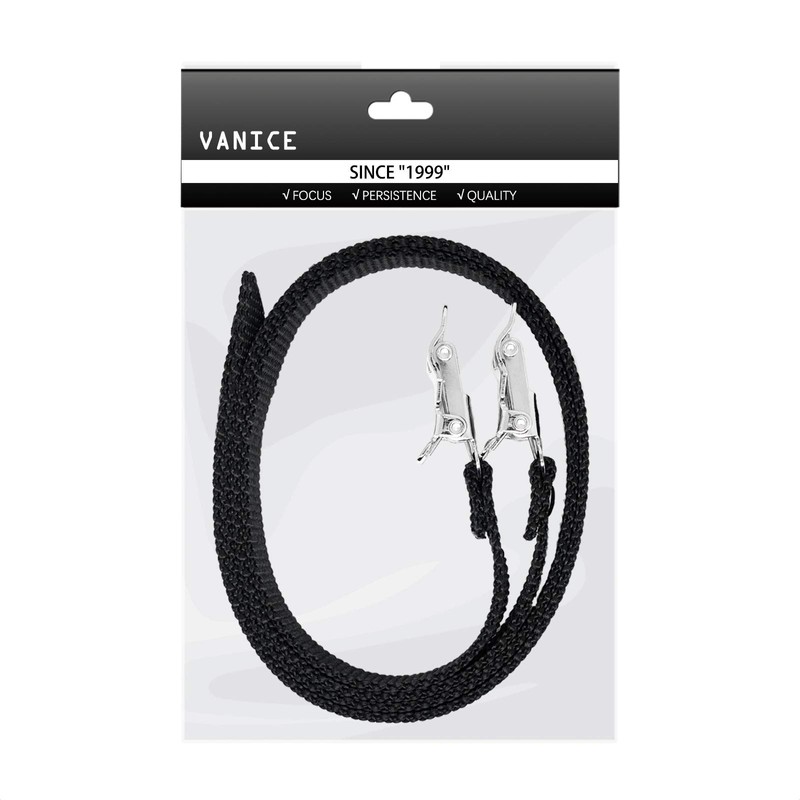VANICE 1 Pair Bikes Pedal Toe Straps Universal Replacement Foot