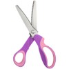 Wavy Serrated Scissor Colour Handle DIY Hand Made Cloth Paper