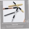 Healeved Set of 8 Eyelash Mascara Wands Gold/silver/rose Gold Tube