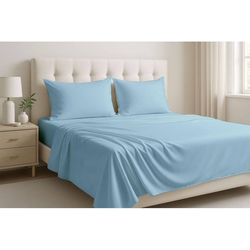 Extra Deep Sheets-Cotton Bed Sheets - 100% Cotton - 22