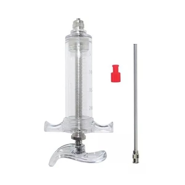 HaBeuniversal 20 Ml Jeringa Con Aguja De Punta Roma 10ga