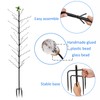 7.2FT Tall Wine Bottle Trees Stand for Garden Decorative, Rustproof