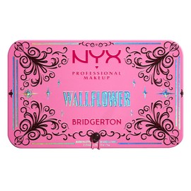 Nyx Professional Makeup, Bridgerton Paleta de Rubor, Tono: Wallflower (rosa). Rubor en polvo. Fórmula vegana.