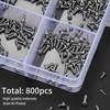 woshilaoDS 800Pcs Tiny Screws for Electronics, Micro Small Pan Head