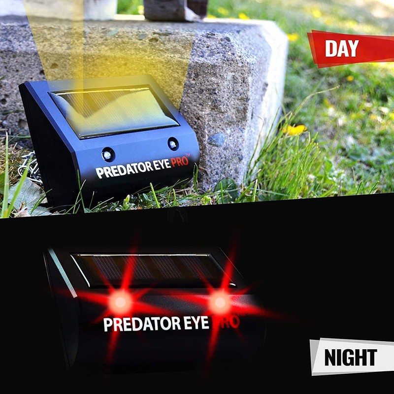 ASPECTEK Predator Eye PRO - Solar-Powered Predator Light with Kick