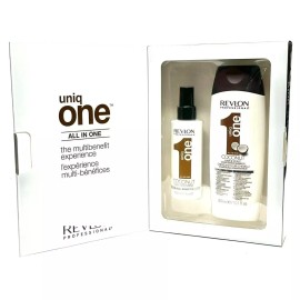 Revlon Professional Uniq One Coconut Pack (Hair Treatment+Conditioning Shampoo)
