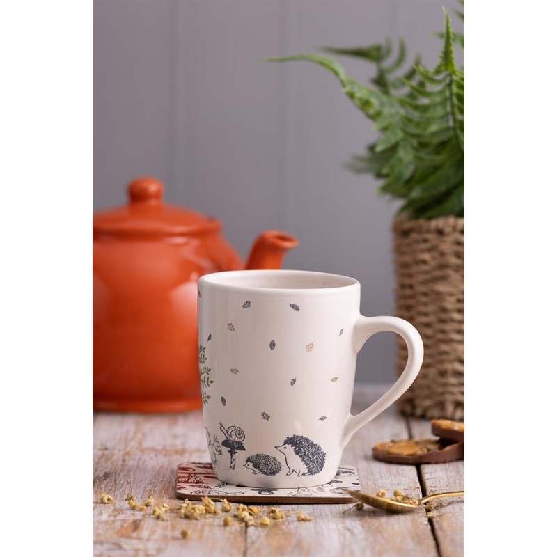 Price & Kensington Woodland Set of 4 Mugs 330ml