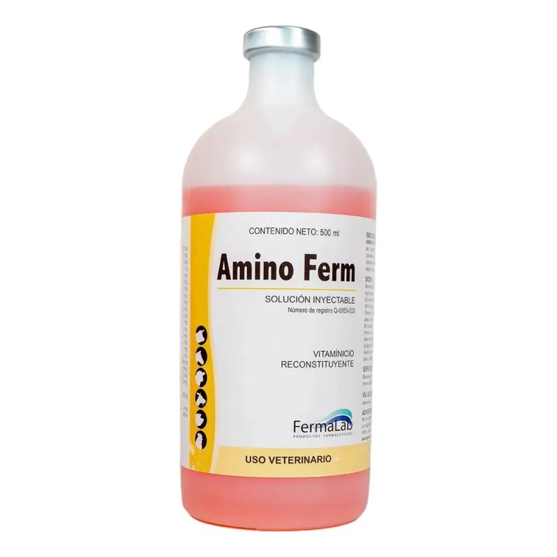 3 Amino Ferm 500 Ml Fermalab Aminoacido, Vitamina Y Mineral