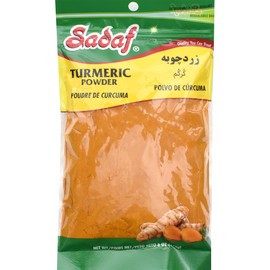 Sadaf Turmeric Powder - Turmeric Powder for Cooking and Food Flavoring - Ground Turmeric Powder - Seasoning and Spices - Middle Eastern Cuisine - Kosher - 6 Oz Resealable Bag