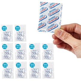 YTZOOLL 100 Packs 400CC Food Grade Oxygen Absorbers (10 Packs in Individual Vacuum Bag, 10x Packs of 10) Oxygen Absorbers for Food Storage, Oxygen Packet for Long Term Food Freshness (400CC(100-Pack)
