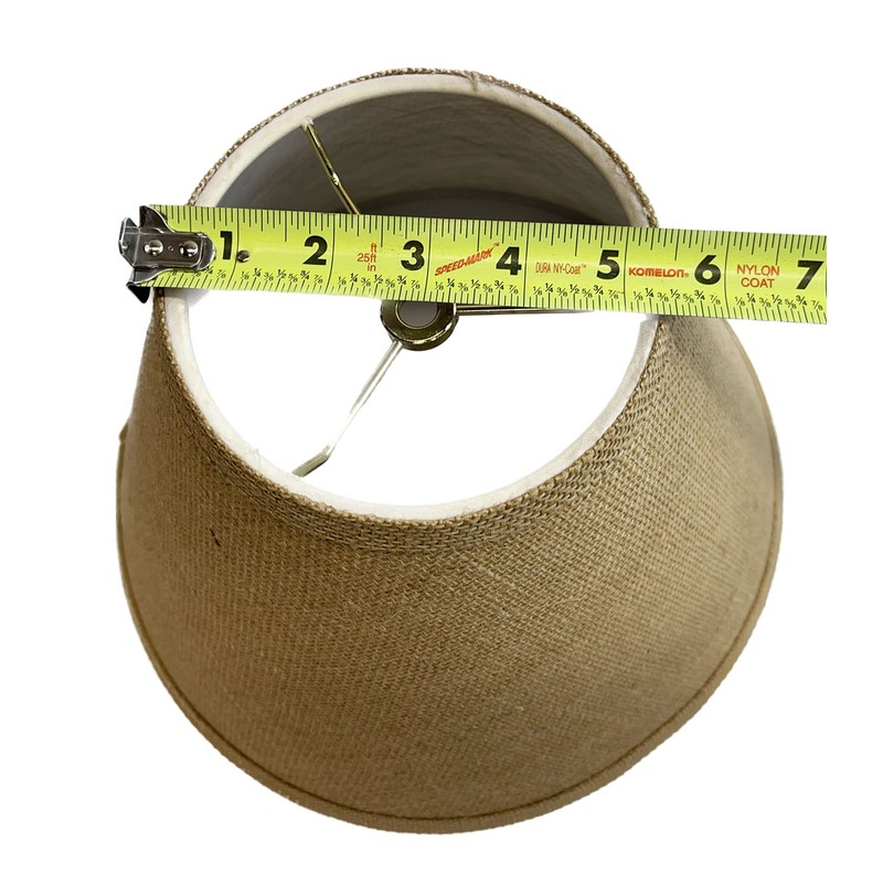 Rustic Burlap Lamp Shade - 12"