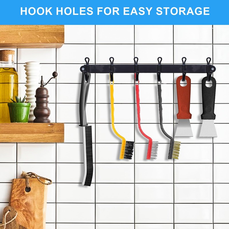 Crevice Cleaning Brush Set - 8 Pcs Multifunctional Cleaning Tools,