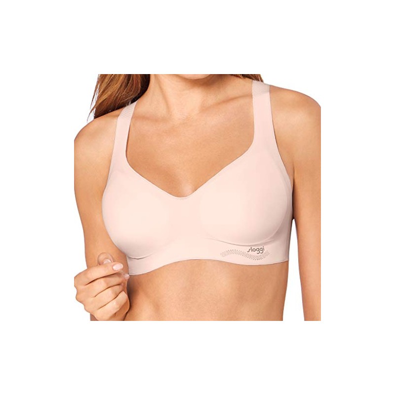 Sloggi Women's Zero Feel Bralette Ex Bustier, Opaque, Angora