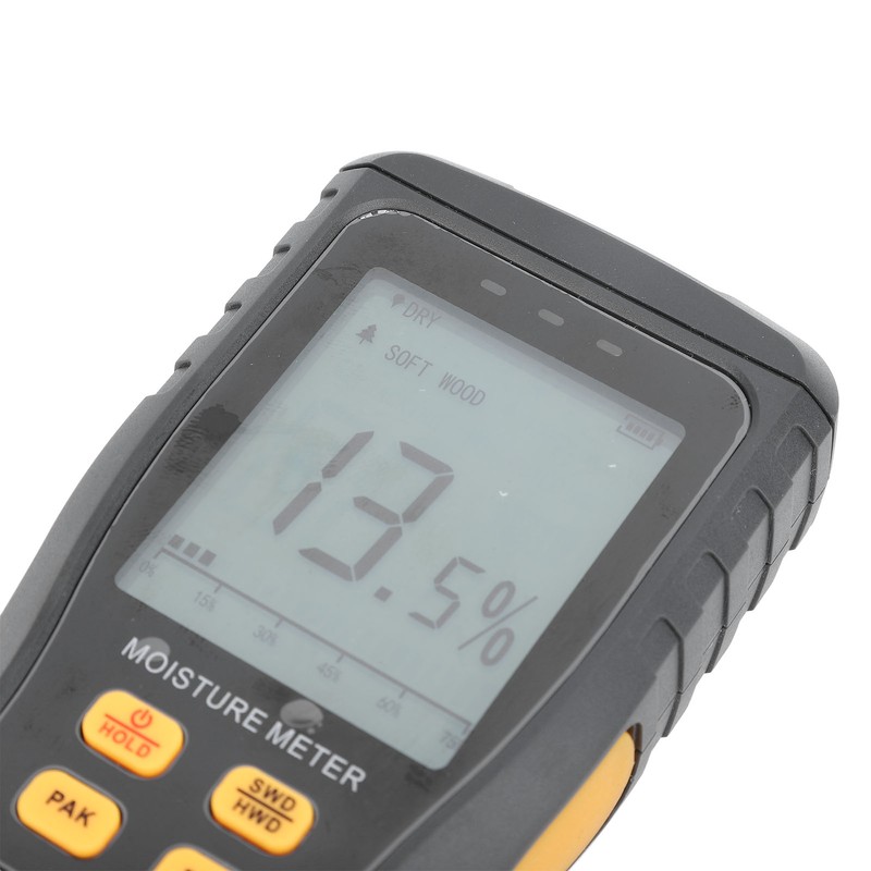 Moisture Meter Non Destructive Induction Moisture Detector for Softwood Hardwood